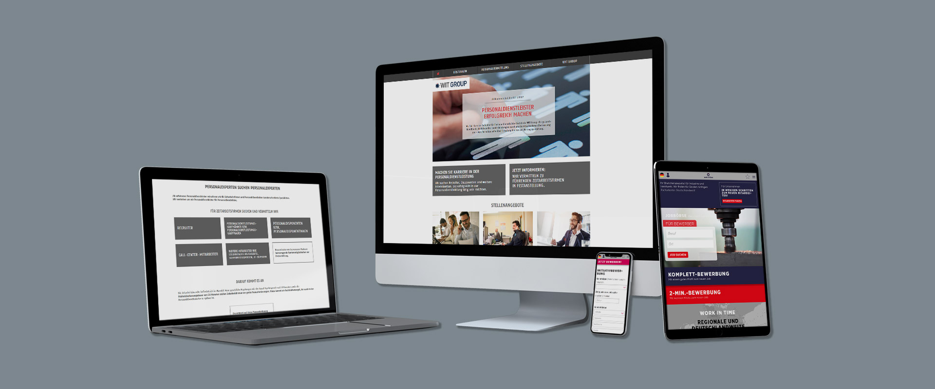 WIT Group Responsive Websites by PPW